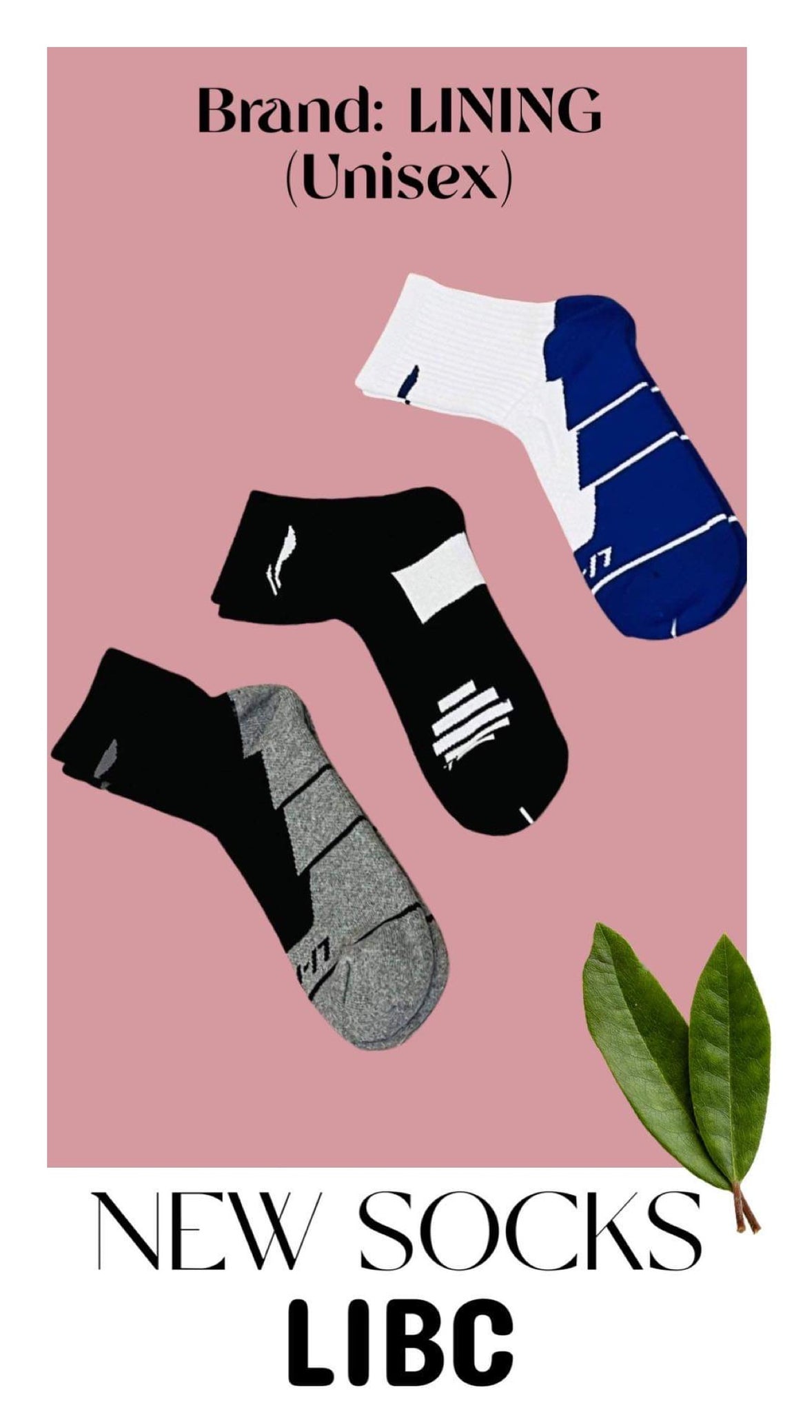 LI-NING Badminton Thick Socks